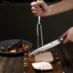 D9 Vleesmes en Vork - Ultra Dark (20 cm)