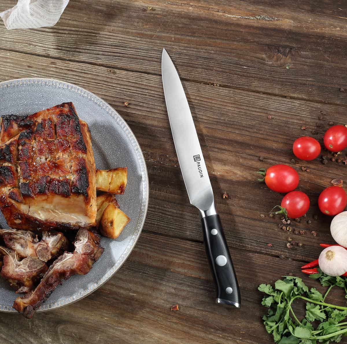 paudin-d9-vleesmes-en-vork-11 D9 Vleesmes en Vork - Ultra Dark (20 cm)