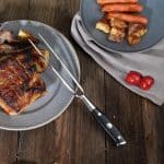 D9 Vleesmes en Vork - Ultra Dark (20 cm)