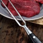 D9 Vleesmes en Vork - Ultra Dark (20 cm)