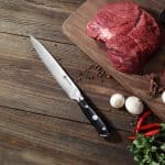 D9 Vleesmes en Vork - Ultra Dark (20 cm)