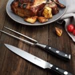 D9 Vleesmes en Vork - Ultra Dark (20 cm)