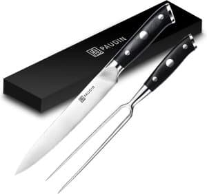 D9 Vleesmes en Vork - Ultra Dark (20 cm)