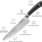 HP1 Koksmes - Hammered Pro (20 cm)