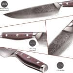 P1 Koksmes - Plume Luxe (20 cm / VG10)