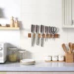 KB4 Magnetische Messenhouder - Acaciahout (45 cm)