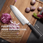 KW3 Santoku Mes- Aichi Wave (17,5 cm)