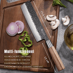 HB7 Nakiri Mes - Hammer Black (17,5 cm)