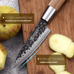 HB9 Groentenmes / Schilmes - Hammer Black (9 cm)