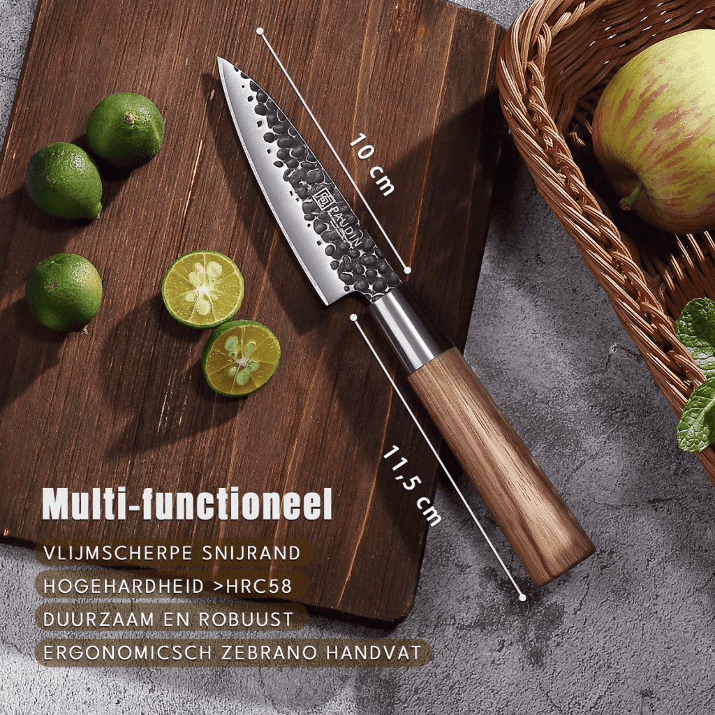HB9 Groentenmes / Schilmes - Hammer Black (9 cm)