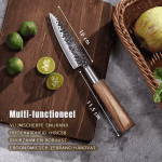 HB9 Groentenmes / Schilmes - Hammer Black (9 cm)